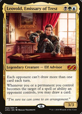 Leovold, Emissary of Trest [Ultimate Masters] | Cards and Coasters CA