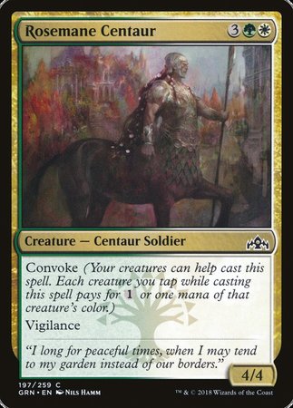 Rosemane Centaur [Guilds of Ravnica] | Cards and Coasters CA