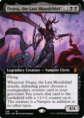 Drana, the Last Bloodchief (Extended Art) [Zendikar Rising] | Cards and Coasters CA