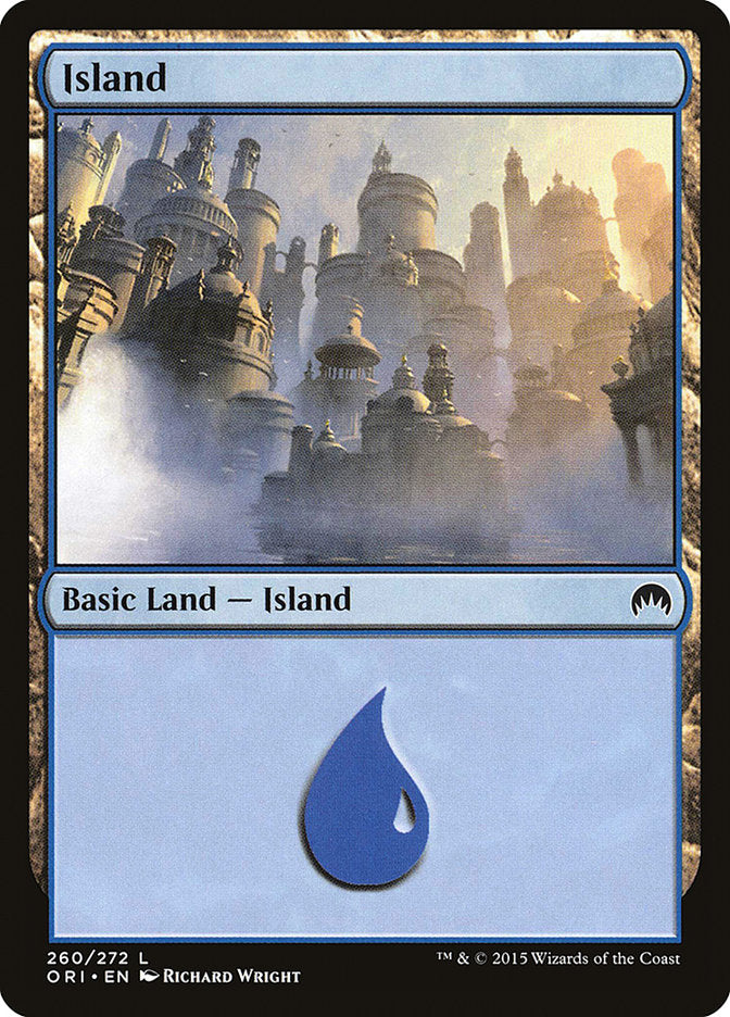 Island (260) [Magic Origins] | Cards and Coasters CA