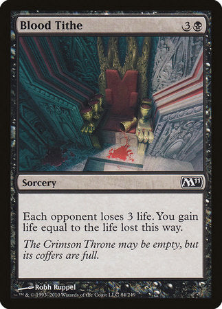 Blood Tithe [Magic 2011] | Cards and Coasters CA