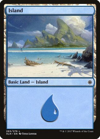 Island (265) [Ixalan] | Cards and Coasters CA