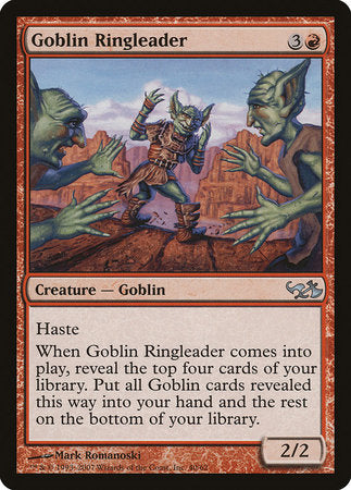 Goblin Ringleader [Duel Decks: Elves vs. Goblins] | Cards and Coasters CA