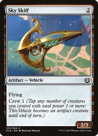 Sky Skiff [Kaladesh] | Cards and Coasters CA