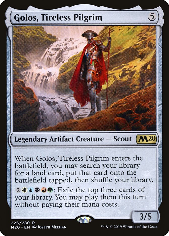 Golos, Tireless Pilgrim [Core Set 2020] | Cards and Coasters CA