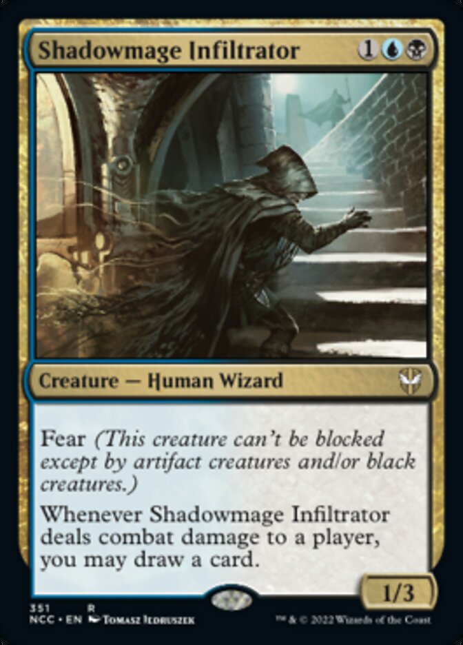 Shadowmage Infiltrator [Streets of New Capenna Commander] | Cards and Coasters CA