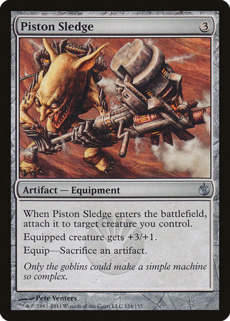 Piston Sledge [Mirrodin Besieged] | Cards and Coasters CA