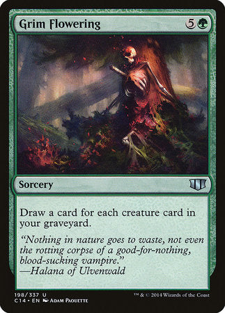 Grim Flowering [Commander 2014] | Cards and Coasters CA
