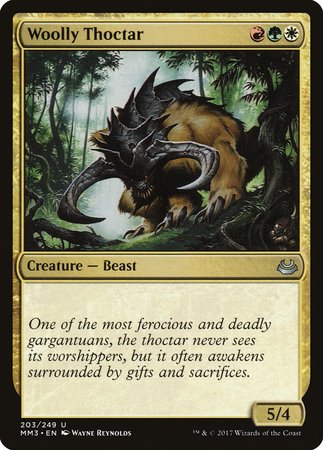 Woolly Thoctar [Modern Masters 2017] | Cards and Coasters CA