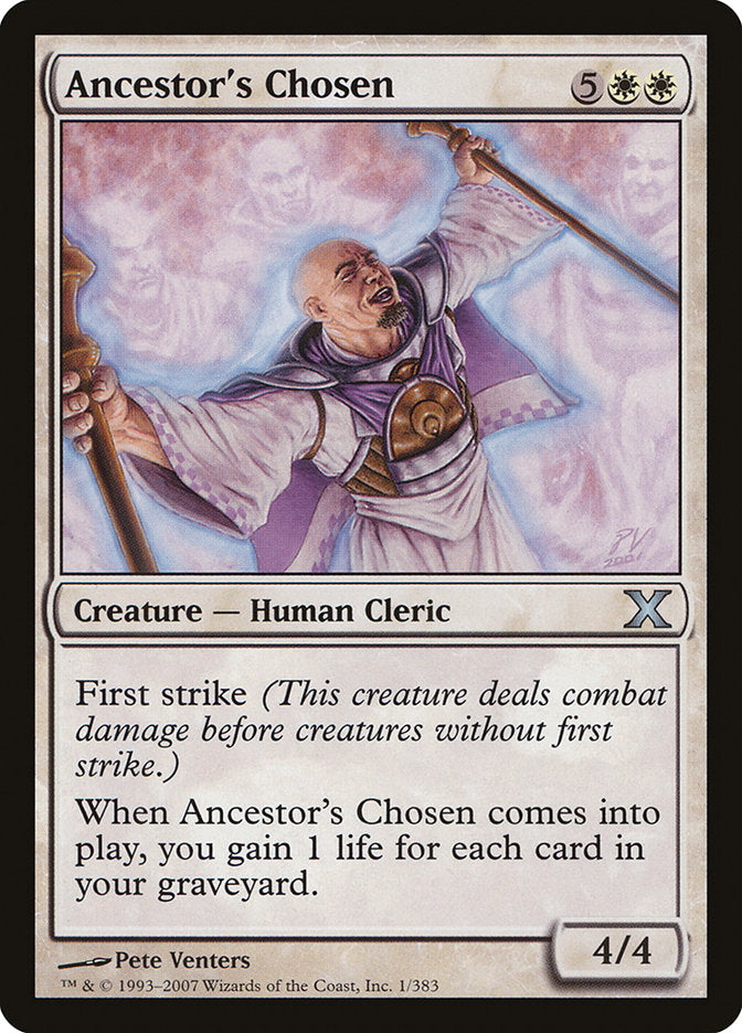 Ancestor's Chosen [Tenth Edition] | Cards and Coasters CA