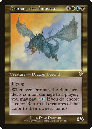 Dromar, the Banisher [Invasion] | Cards and Coasters CA