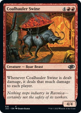 Coalhauler Swine [Jumpstart 2022] | Cards and Coasters CA