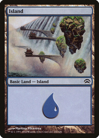 Island (141) [Planechase 2012] | Cards and Coasters CA