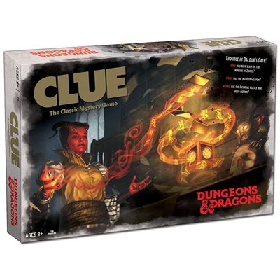 Clue: Dungeons and Dragons | Cards and Coasters CA