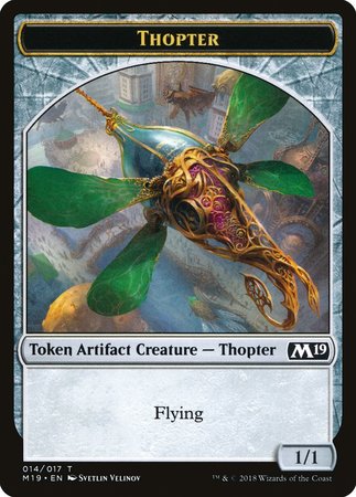 Thopter Token [Core Set 2019 Tokens] | Cards and Coasters CA