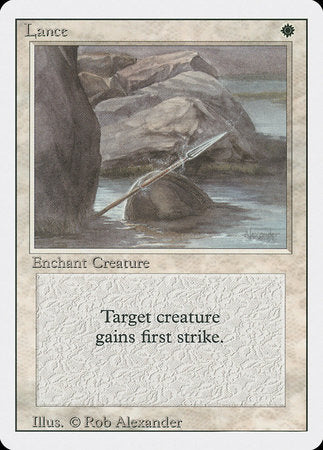 Lance [Revised Edition] | Cards and Coasters CA