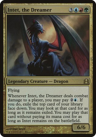 Intet, the Dreamer (Oversized) [Commander 2011 Oversized] | Cards and Coasters CA