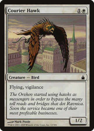 Courier Hawk [Ravnica: City of Guilds] | Cards and Coasters CA