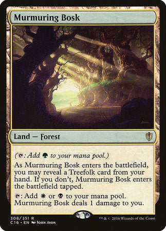 Murmuring Bosk [Commander 2016] | Cards and Coasters CA