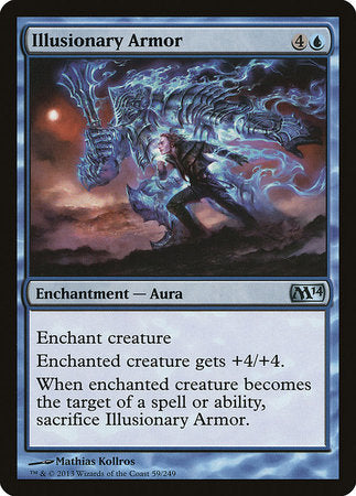 Illusionary Armor [Magic 2014] | Cards and Coasters CA