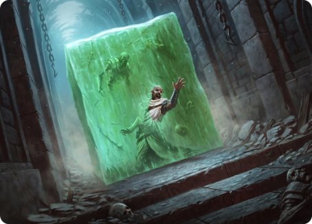 Gelatinous Cube Art Card [Dungeons & Dragons: Adventures in the Forgotten Realms Art Series] | Cards and Coasters CA