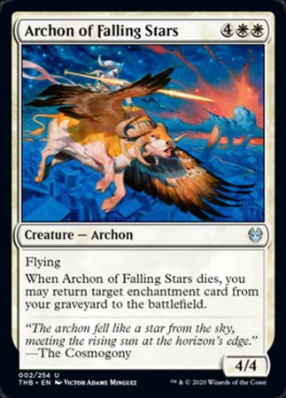 Archon of Falling Stars [Theros Beyond Death] | Cards and Coasters CA