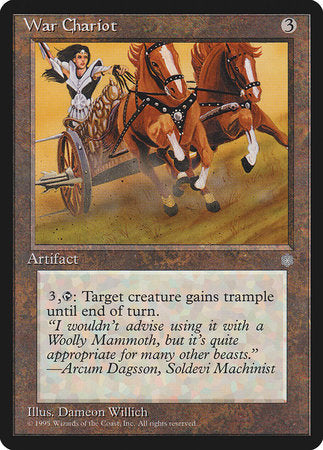 War Chariot [Ice Age] | Cards and Coasters CA