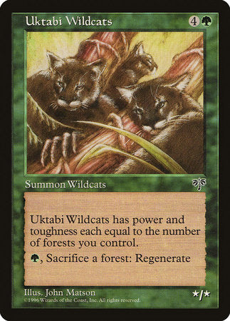 Uktabi Wildcats [Mirage] | Cards and Coasters CA