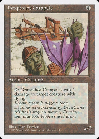 Grapeshot Catapult [Fourth Edition] | Cards and Coasters CA