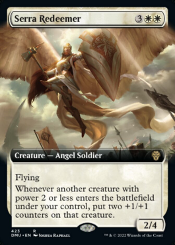 Serra Redeemer (Extended Art) [Dominaria United] | Cards and Coasters CA