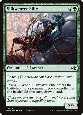 Silkweaver Elite [Aether Revolt] | Cards and Coasters CA