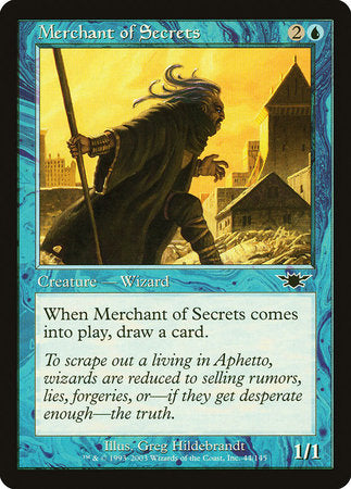 Merchant of Secrets [Legions] | Cards and Coasters CA