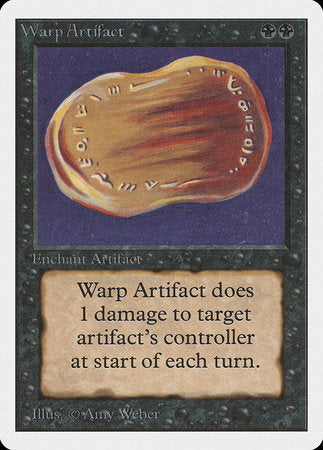 Warp Artifact [Unlimited Edition] | Cards and Coasters CA