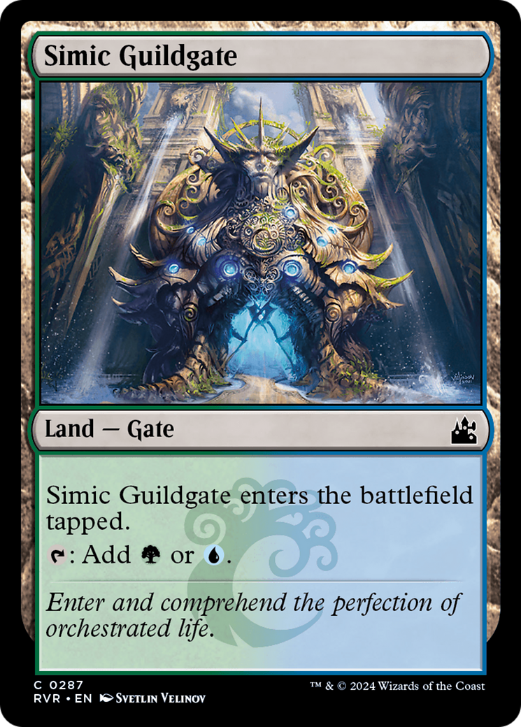 Simic Guildgate [Ravnica Remastered] | Cards and Coasters CA