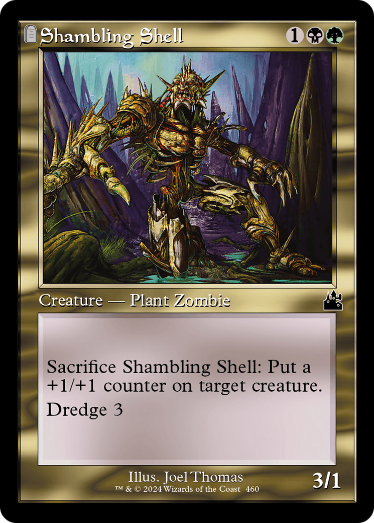 Shambling Shell (Retro Frame) [Ravnica Remastered] | Cards and Coasters CA