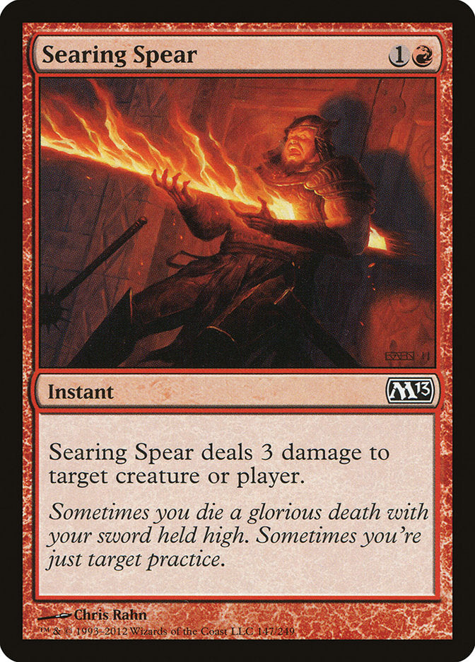 Searing Spear [Magic 2013] | Cards and Coasters CA