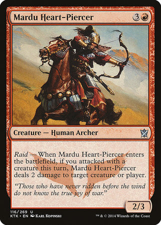 Mardu Heart-Piercer [Khans of Tarkir] | Cards and Coasters CA