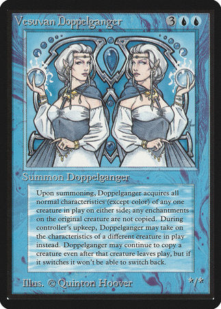 Vesuvan Doppelganger [Limited Edition Beta] | Cards and Coasters CA