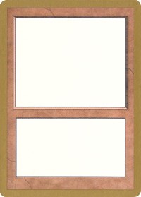 2000 World Championship Blank Card [World Championship Decks 2000] | Cards and Coasters CA