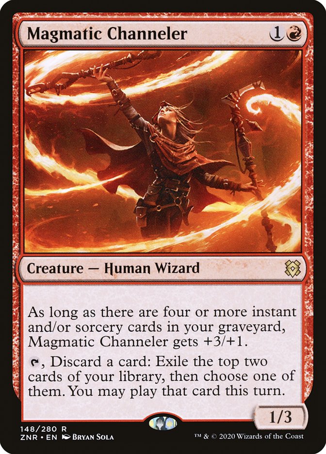 Magmatic Channeler [Zendikar Rising] | Cards and Coasters CA