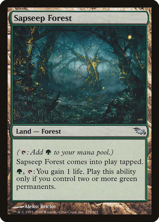 Sapseep Forest [Shadowmoor] | Cards and Coasters CA