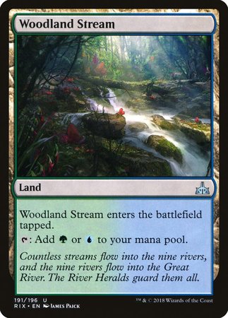 Woodland Stream [Rivals of Ixalan] | Cards and Coasters CA
