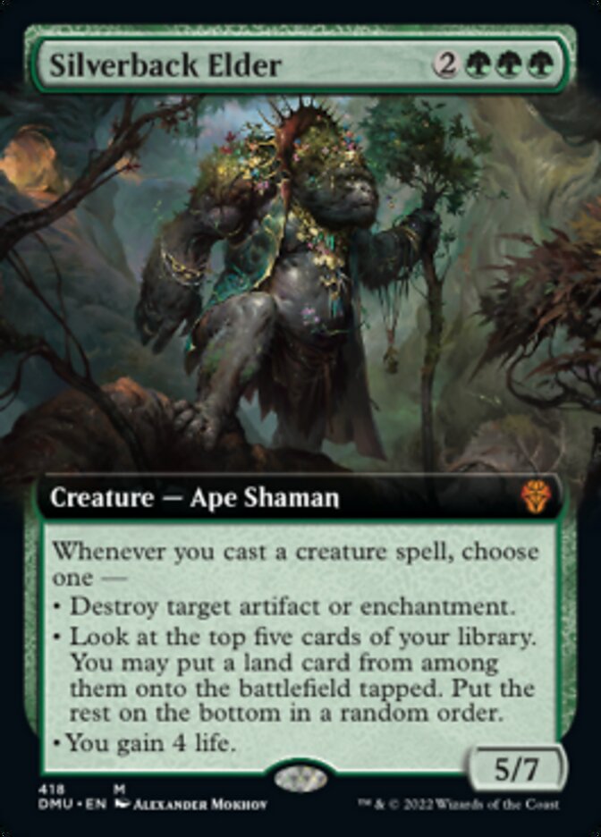 Silverback Elder (Extended Art) [Dominaria United] | Cards and Coasters CA