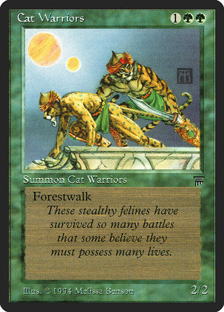 Cat Warriors [Legends] | Cards and Coasters CA