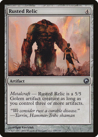 Rusted Relic [Scars of Mirrodin] | Cards and Coasters CA