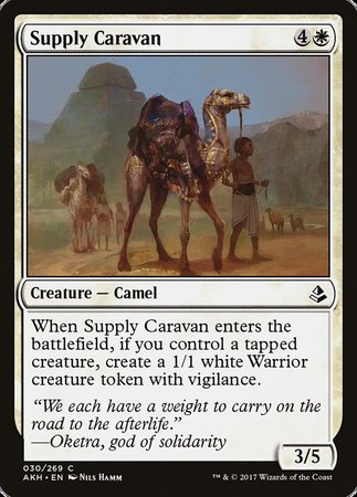 Supply Caravan [Amonkhet] | Cards and Coasters CA