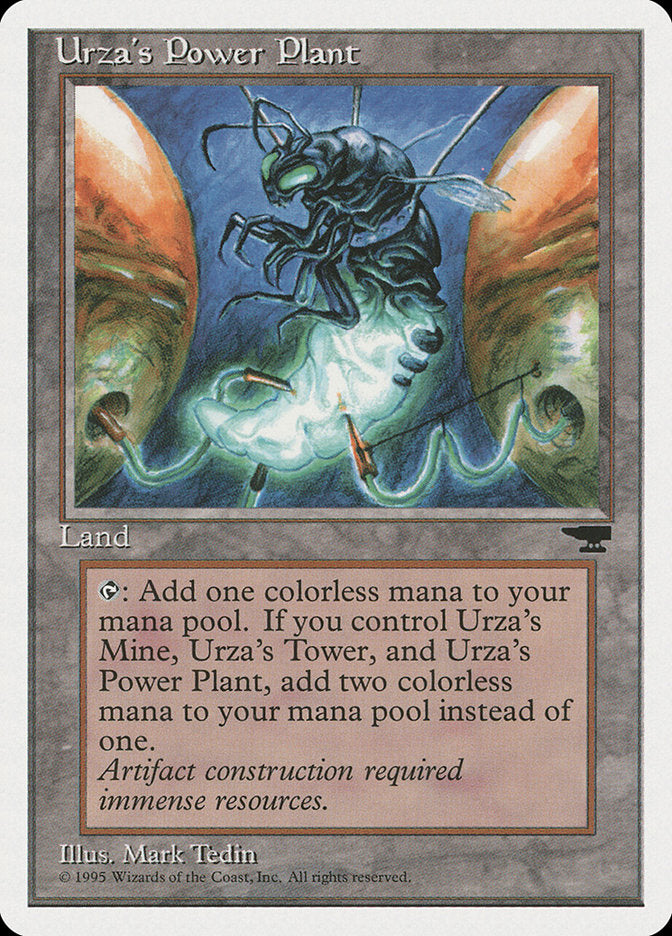 Urza's Power Plant (Insect) [Chronicles] | Cards and Coasters CA