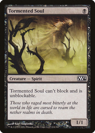 Tormented Soul [Magic 2012] | Cards and Coasters CA
