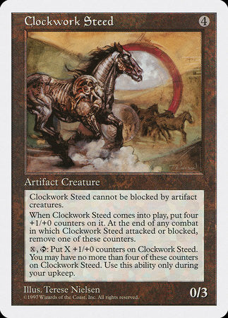 Clockwork Steed [Fifth Edition] | Cards and Coasters CA