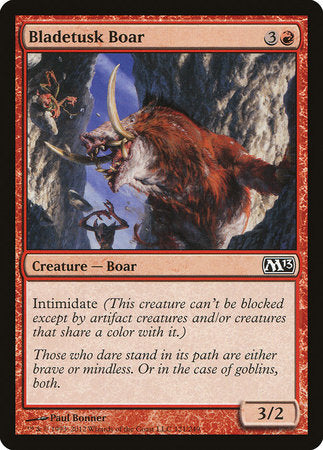 Bladetusk Boar [Magic 2013] | Cards and Coasters CA